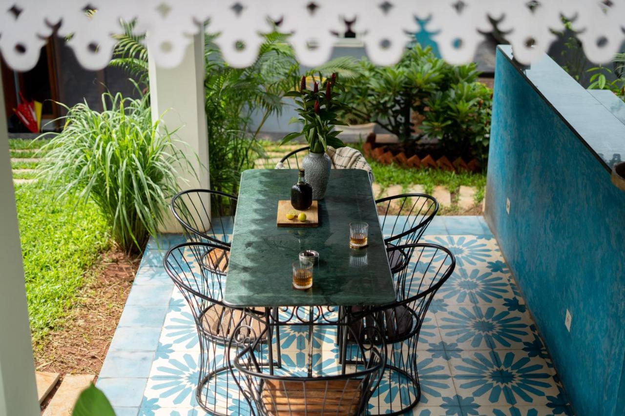 Elivaas 5 Bhk With Pvt Pool, Entertainment Room & Glass House - Bludoor Marmagao Buitenkant foto