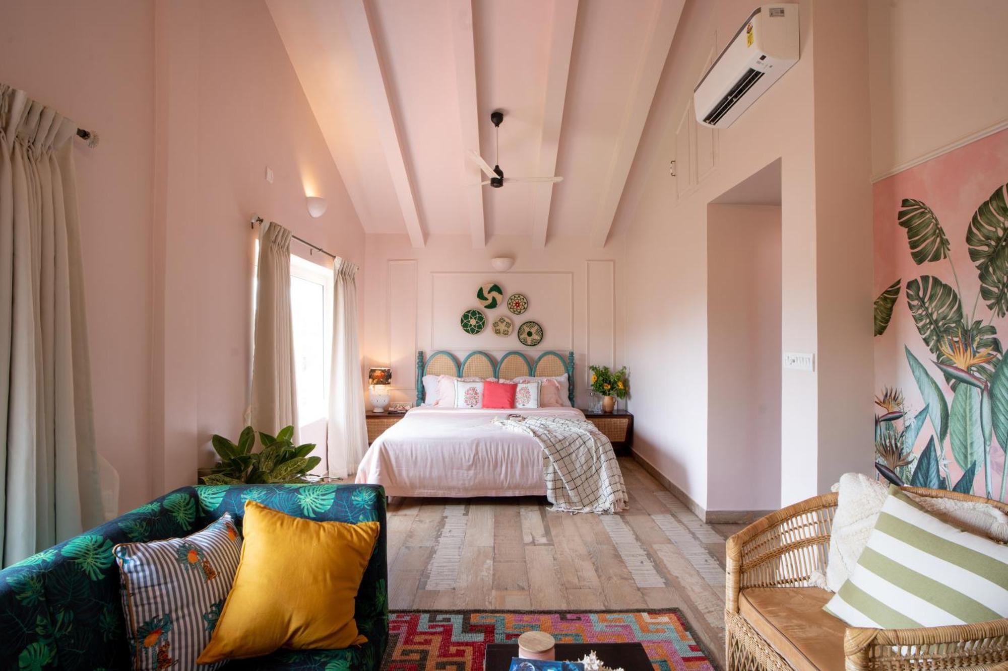 Elivaas 5 Bhk With Pvt Pool, Entertainment Room & Glass House - Bludoor Marmagao Buitenkant foto